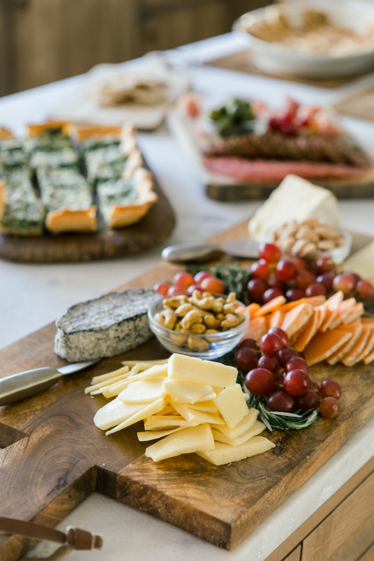 Preparing fresh ingredients